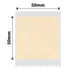 NB739 - - B1 B21 B3S B4 - 50X50MM - 145 Kraft Labels
