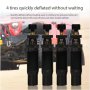 Adjustable Auto-stop Tire Deflator Valve Kit: 10-30 Psi 4 Pcs Screw-on Tyre Air Down Tools For Offroad 4X4