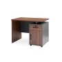Gof Furniture - Galo 2 Office Desk Walnut