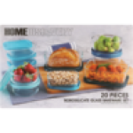 @home Glass Bakeware Set 20-PIECE
