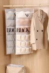 Underwear Hanging Storage Bag Organizer For Closet 15 Pocket