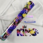 1PC 25X30CM 9.8X11.8IN 3D Pattern Laser Holographic Heat Transfer Vinyl Diy Film
