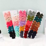 10PCS Baby Girls Bow Hair Clip Festival Prom Girls Ponytail Clip Simple Princess Hair Accessories Random Color Ideal Choice For