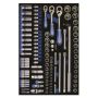 Socket Set With Eva Tray 103 Piece 1/4 3/8 1/2