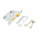 Sanlic Jaguar Lock Body – Chrome Plated – Sabs – 2