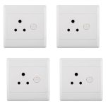 Zs - Single Wall Socket 4X4 - Set Of 4