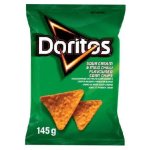 Sour Cream & Mild Chilli Nachos Corn Chips 145G