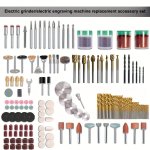 1 Set Rotary Tool Accessories Kit Universal Fitment For Easy Cutting Grinding Drilling Sanding Engraving Sharpening Carving And