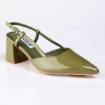 Madison Nanny Block Heel - Ripe Olive - 8