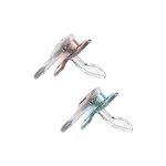 Dr.brown's - 2-PACK Prevent Butterfly Shield Stage 1 Pacifier - Pink