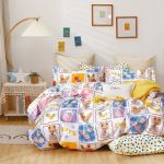 - Kids Cotton Duvet Cover 3 Piece Set - Nice