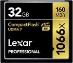 Lexar Cf 32GB 1066 X 32GB Compactflash Memory Card