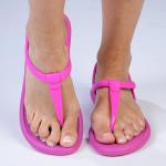 Gia Glam Thong Sandals -pink - 8