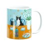 Mug - Cats And A French Press