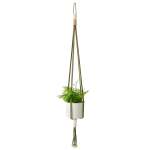 Mia Melange - Macrame - Olive With Ivory & Jute