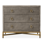 @home Sharon Bedside Chest Shagreen