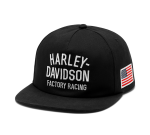 Factory Racing Twill Baseball Cap – Harley Black