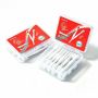 60PCS Portable Travel Toothbrushes With Burst Beads In Storage Box