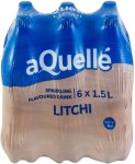 AQuelle Sparkling Litchi Flavoured Water