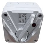 Mce Electric Isolator Switch 16A 2-POLE IP66 Rated
