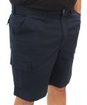 Mens Harvester Cargo Shorts - 52 Navy