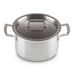 Le Creuset 3 Ply Stainless Steel Deep Casserole Pot 18CM