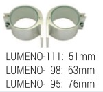 Lumeno Chrome Spot Light Brackets For