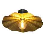Golden Flower Ceiling Light