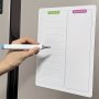 1 Refrigerator Sticker Message Board Erasable Memo Reminder Board Magnetic Suction Sticker Convenience Sticker Note Taking Sticker