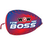 Wow Sports 4K Tow Boss Rope With Inflatable Bobber - For Boating Skiing & Wakeboarding - 1-4 Riders