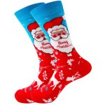1PAIR Men's Merry Christmas Santa Socks