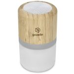 Okiyo Heiwa Bamboo Bluetooth Speaker Night Light