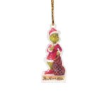 Plastic Hanging Grinch With Hands Crossed 8CM