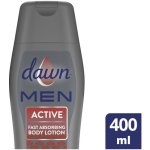 Dawn Men Fast-Absorbing Body Lotion - Active For Dry Skin - 400ML