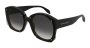 Sunglass Woman Black Grey AM0334S-001 - Black