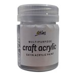 Atlas Multipurpose Craft Acrylic 50ML Silver