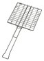 Cadac - Rectangular Braai Grid - Chrome Plated