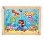 60 Piece Wooden Puzzle Dafrique