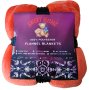 Flannel Blanket Multiple Colour Soft Lightweight Fluffy Warm And Cozy .