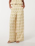 Halle Linen Wide Leg Pants - 16 Remy Tile Co-ord