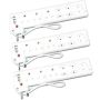 3 X Redisson USB Multiplug With USB - Multi Plug USB - 9 Way