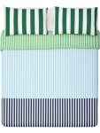 Striped Single Bed Duvet Set - 130 X 200 Cm Blue
