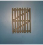 Garden Fence Lattice Diag Single 50MM770 X 2100 DS02