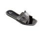 Lamara Paris Alyx Flat Jelly With Diamonds - Black