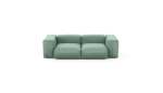 Two Module Sofa - Velvet - Mint - 230CM X 115CM