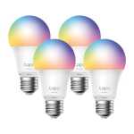 L530E 4-PACK Smart Wi-fi Light Bulb Multicolor