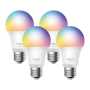 L530E 4-PACK Smart Wi-fi Light Bulb Multicolor