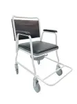Basic Commode Chair With Wheels