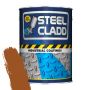 Bulk Pack X 2 Steel Cladd Quick Dry Paint - Fiat Brown 1LITRE