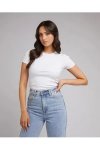 Eve Rib Baby Tee - Large